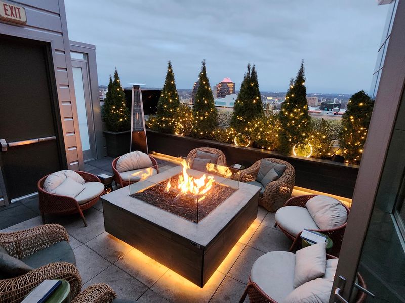 The Fire Pit Patio Slows Everything Down
