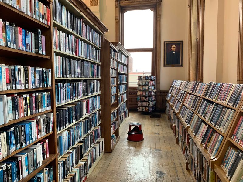 The Grey Lady, Indiana's Most Famous Library Regular