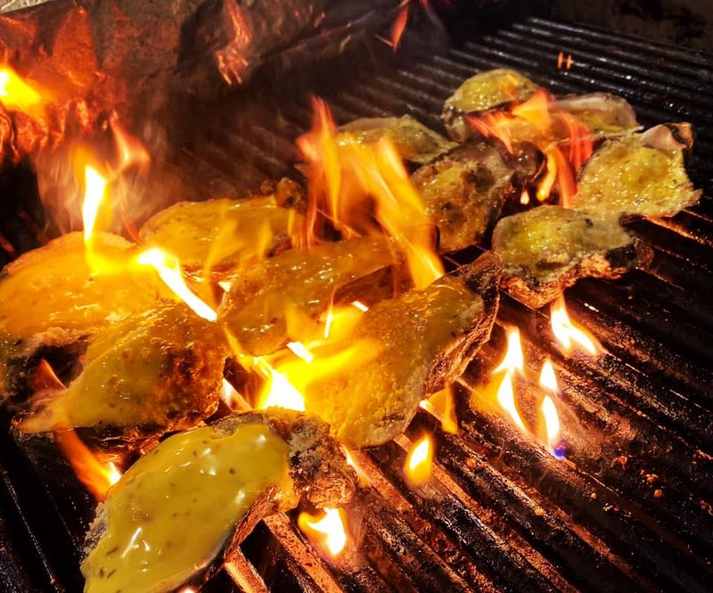 The Iconic Flaming Oysters, A Culinary Spectacle Worth Every Bite
