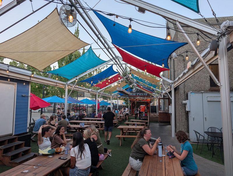 The Outdoor Lawn, Year-Round Gathering, and Family-Friendly Vibes