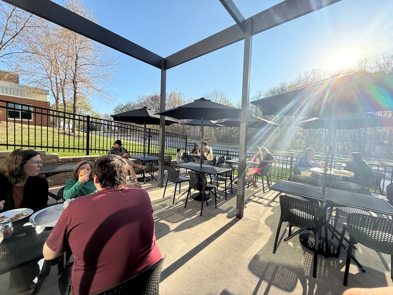 The Patio Is Worth Chasing On A Warm Day The Patio Is Worth Chasing On A Warm Day