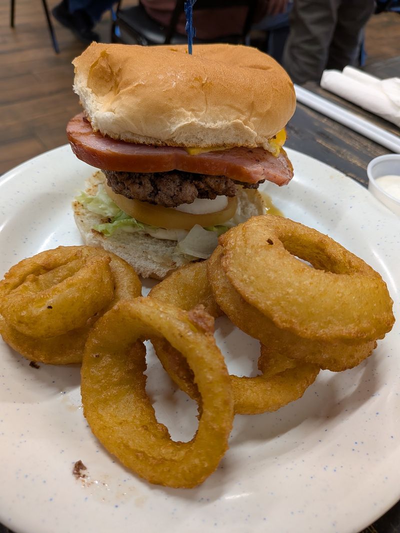 The Pawnee Bill Burger Itself
