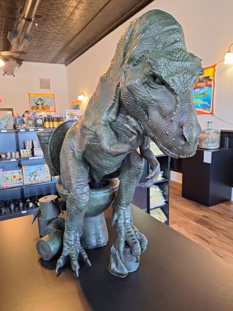 The Stinker, the Titanosaur Replica, and Other Photo Ops