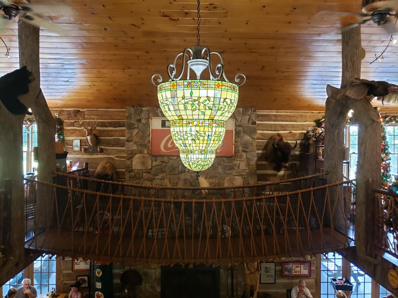 The Swinging Bridge Restaurant Out Back