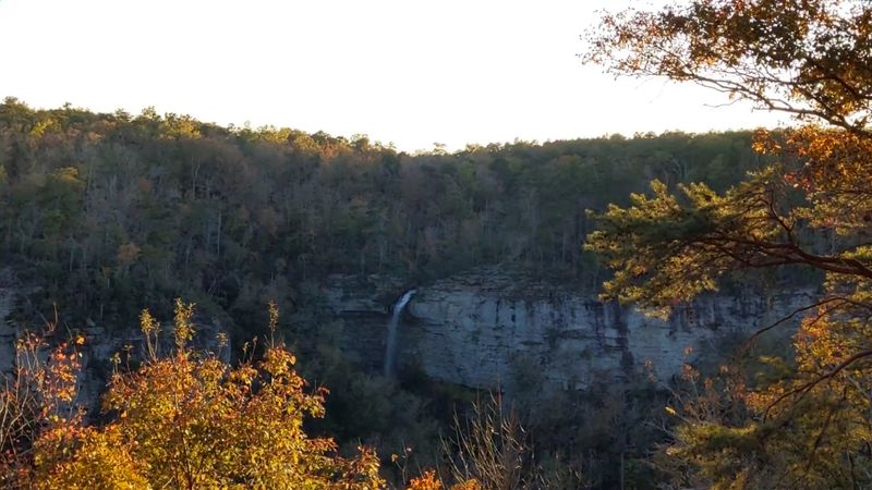 The Tallest Waterfall In Alabama Sits Right Across The Gorge