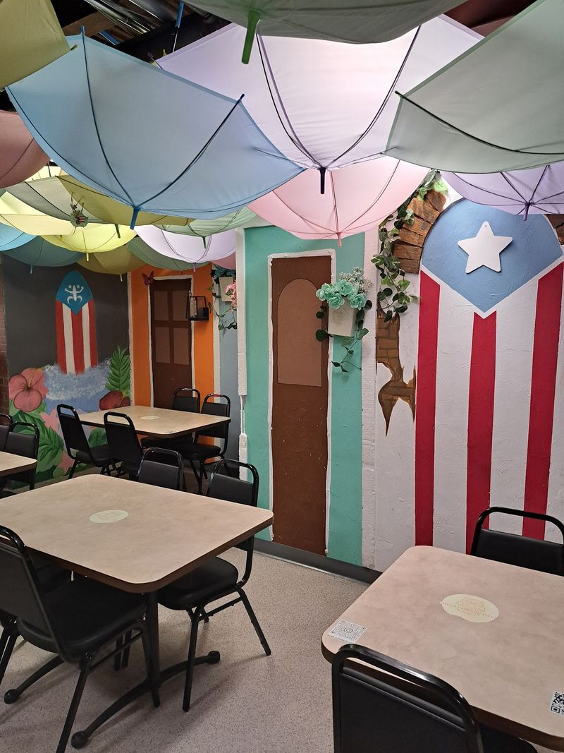 The Umbrella Ceiling That Borrows a Little of Old San Juan