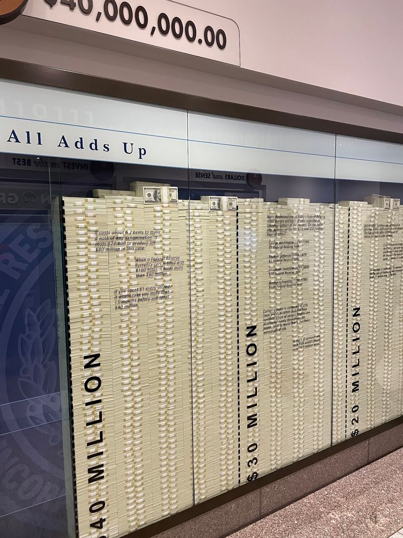 The Wall Of Cash That Stops Everyone Cold