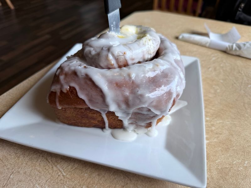 The World Famous Cinnamon Roll That Lives Up to the Hype The World Famous Cinnamon Roll That Lives Up to the Hype