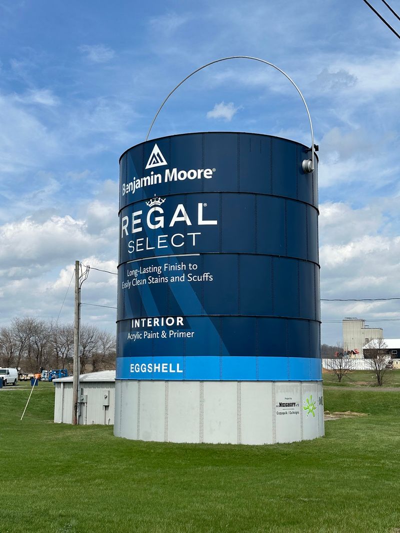 Thirty-Five Feet of Roadside Absurdity in Paint Can Form