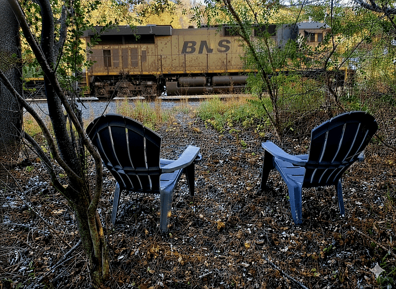 Trains Still Roll Past, Roughly 175 Feet Away Trains Still Roll Past, Roughly 175 Feet Away