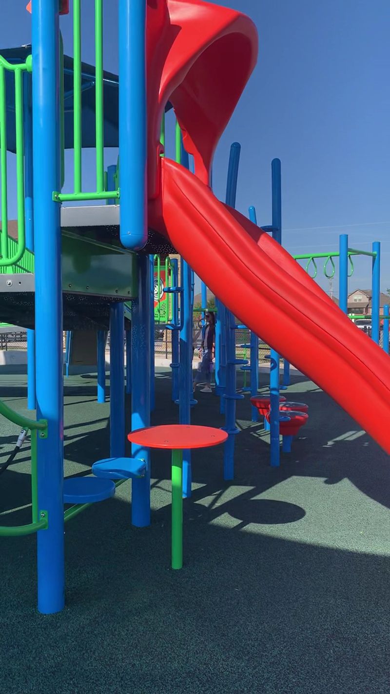 Two Big Play Structures With Ramps And Shade Two Big Play Structures With Ramps And Shade