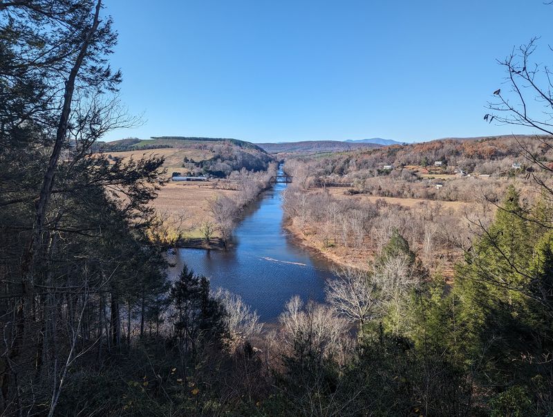 Tye River Overlook via Cabell Trail at James River State Park Tye River Overlook via Cabell Trail at James River State Park