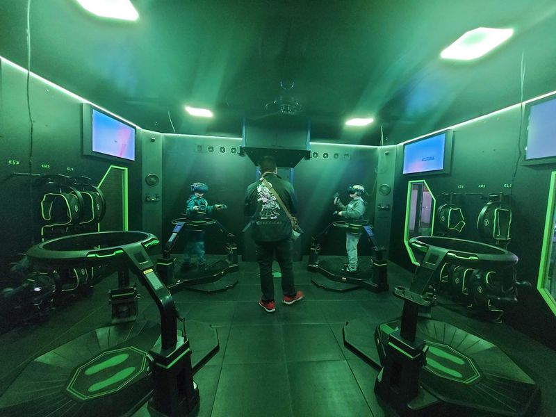 Virtual Reality, a 4D Theater, and an Arcade That Keeps Going