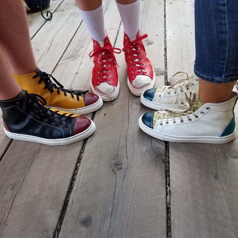 Walking Out in Shoes You Built Yourself Walking Out in Shoes You Built Yourself