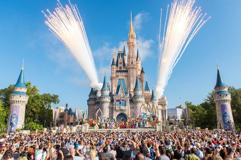 Walt Disney World on a Holiday Weekend