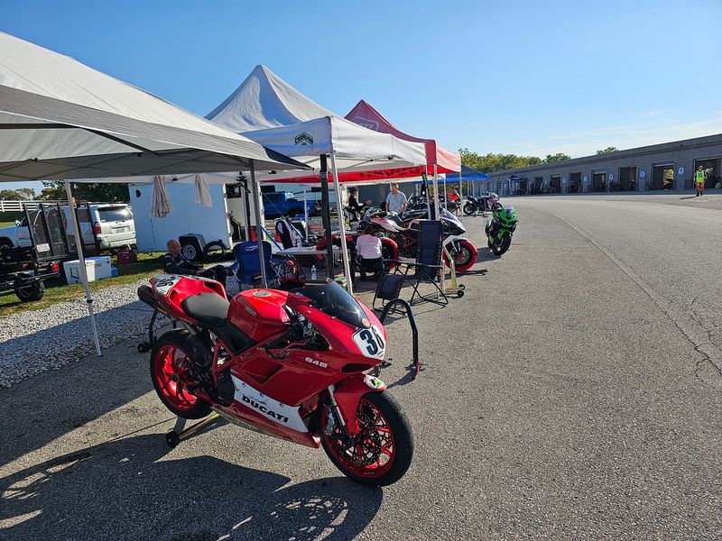 Where Club Racers And Motorcycle Riders Set Up Camp Where Club Racers And Motorcycle Riders Set Up Camp