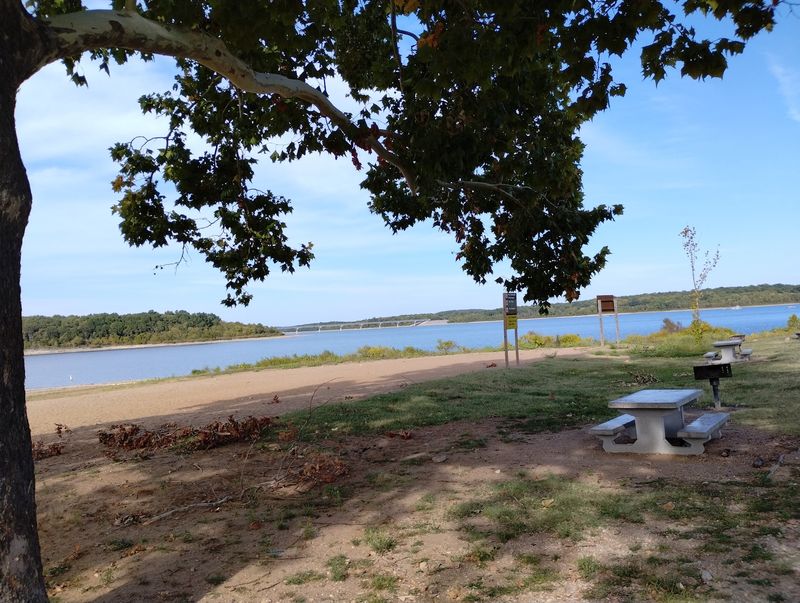 Where Ruark Bluff Beach Sits