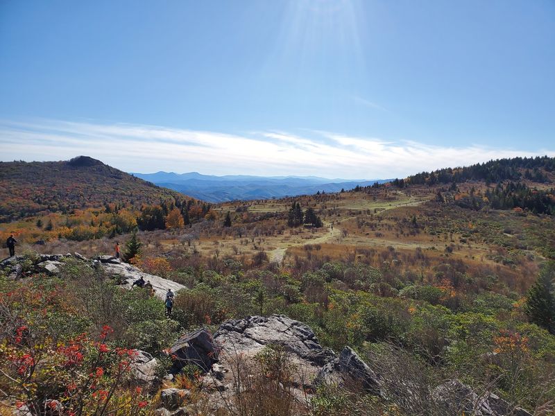 Wilburn Ridge via Appalachian Trail at Grayson Highlands State Park Wilburn Ridge via Appalachian Trail at Grayson Highlands State Park