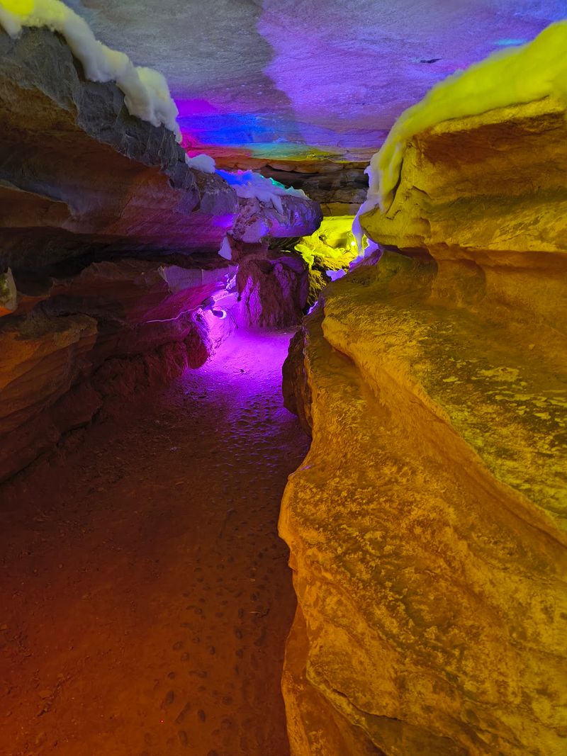 Wonderland Under Warrior, When The Cavern Wears Christmas Lights Wonderland Under Warrior, When The Cavern Wears Christmas Lights