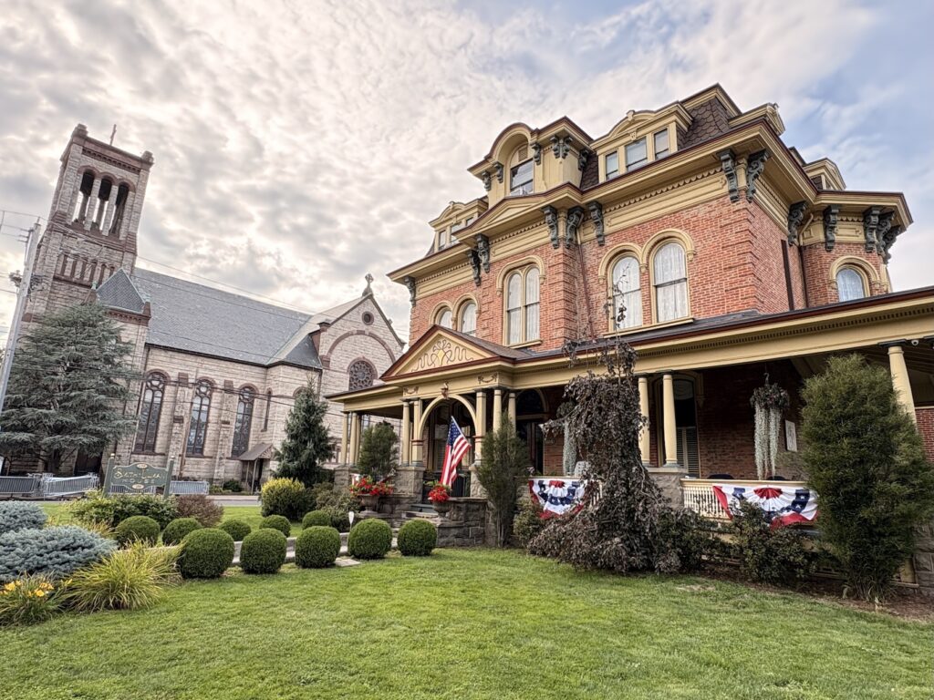 Mansions of Millionaire's Row in downtown Williamsport.