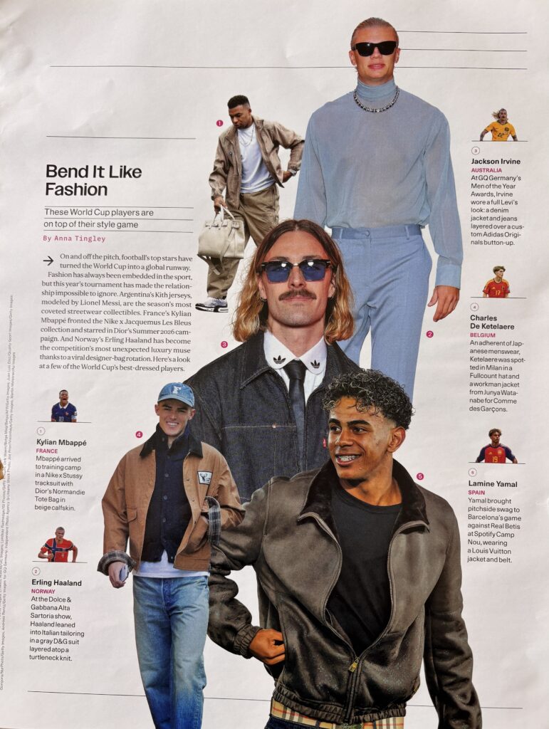 Variety, the entertainment trade paper, profiles the best-dresssed footballers. Variety, the entertainment trade paper, profiles the best-dresssed footballers.