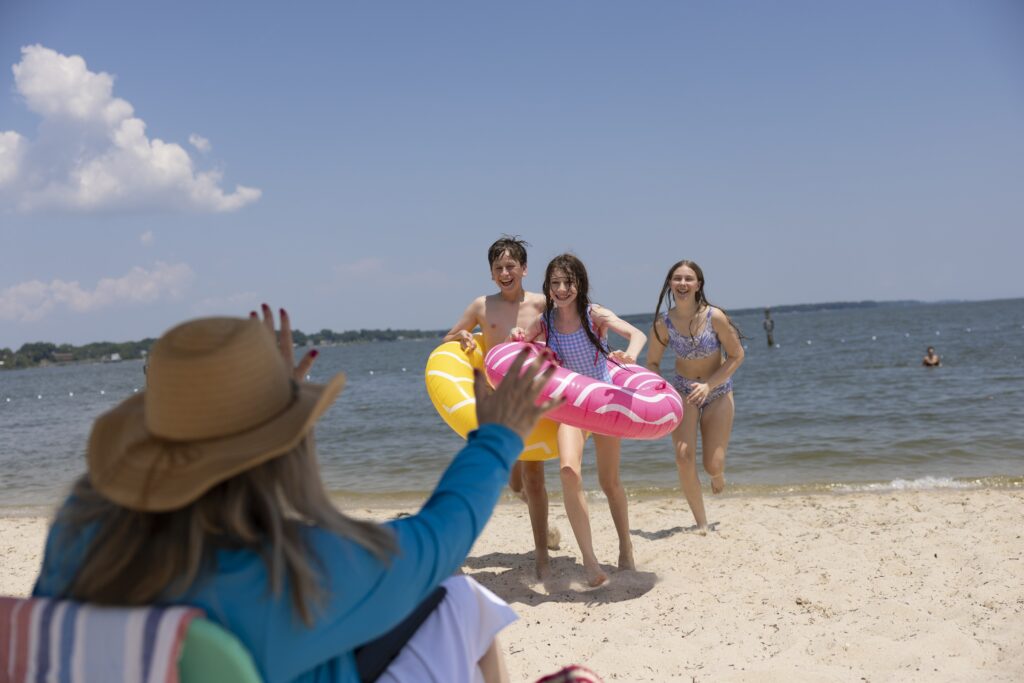 Cool off with a swim in the James or York Rivers while experiencing Williamsburg's Historic Triangle. Photo c. VisitWilliamsburg.com Cool off with a swim in the James or York Rivers while experiencing Williamsburg's Historic Triangle. Photo c. VisitWilliamsburg.com