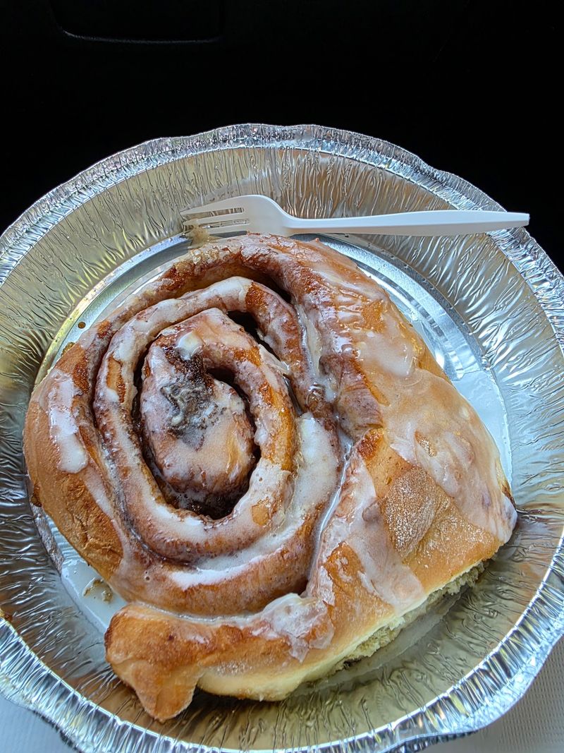 A Cinnamon Roll The Size Of Your Head A Cinnamon Roll The Size Of Your Head