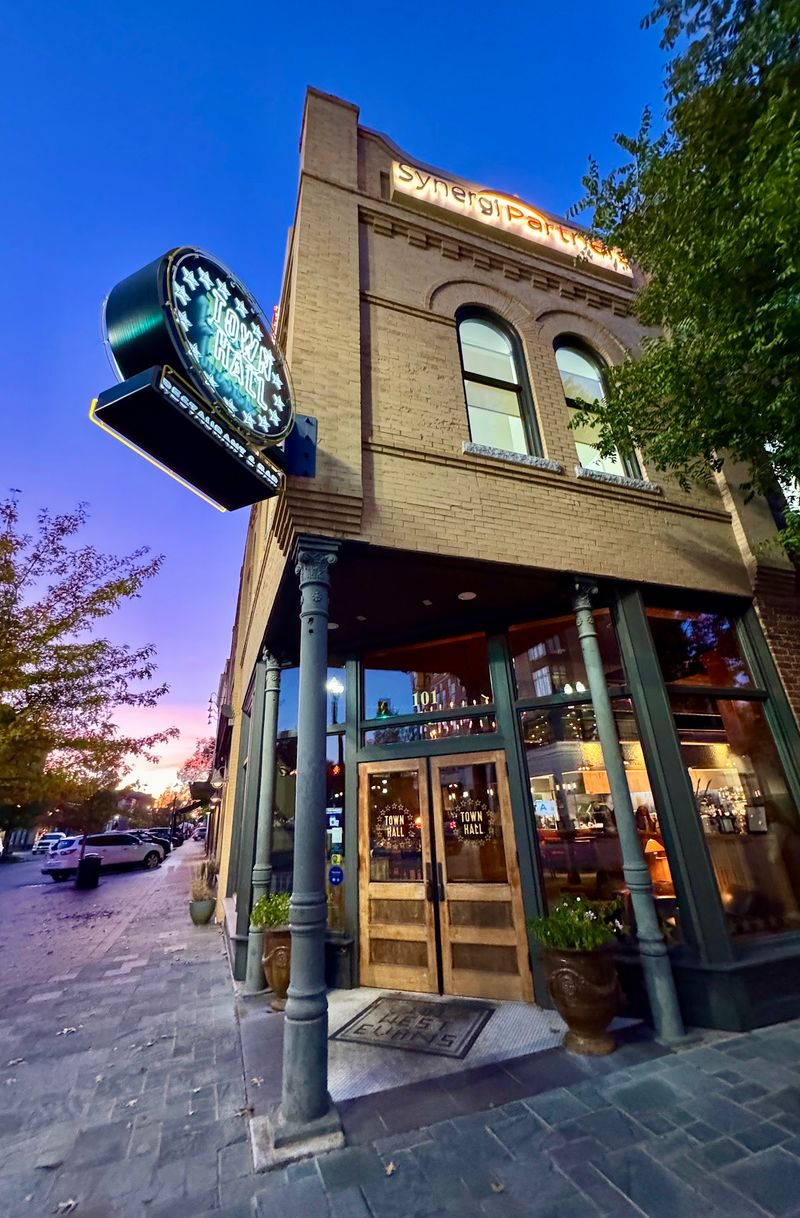 A Corner Building With 1876 Written All Over It