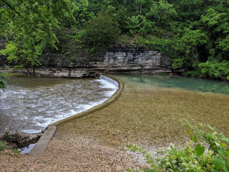 A Creek Called Little Blue, East Of The Pensacola Dam
