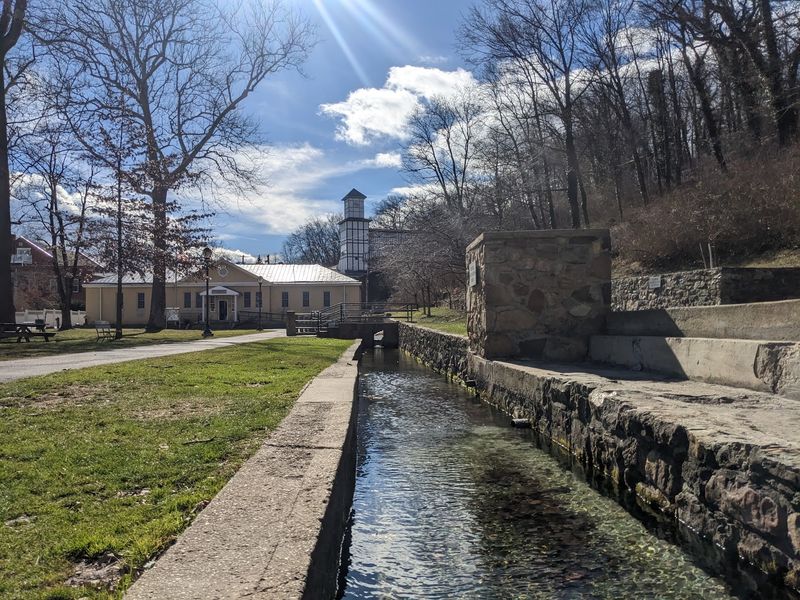 A Free-Flowing Spring in the Heart of Town