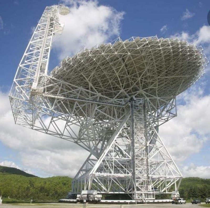 A Giant White Dish Hiding in the Allegheny Hills A Giant White Dish Hiding in the Allegheny Hills