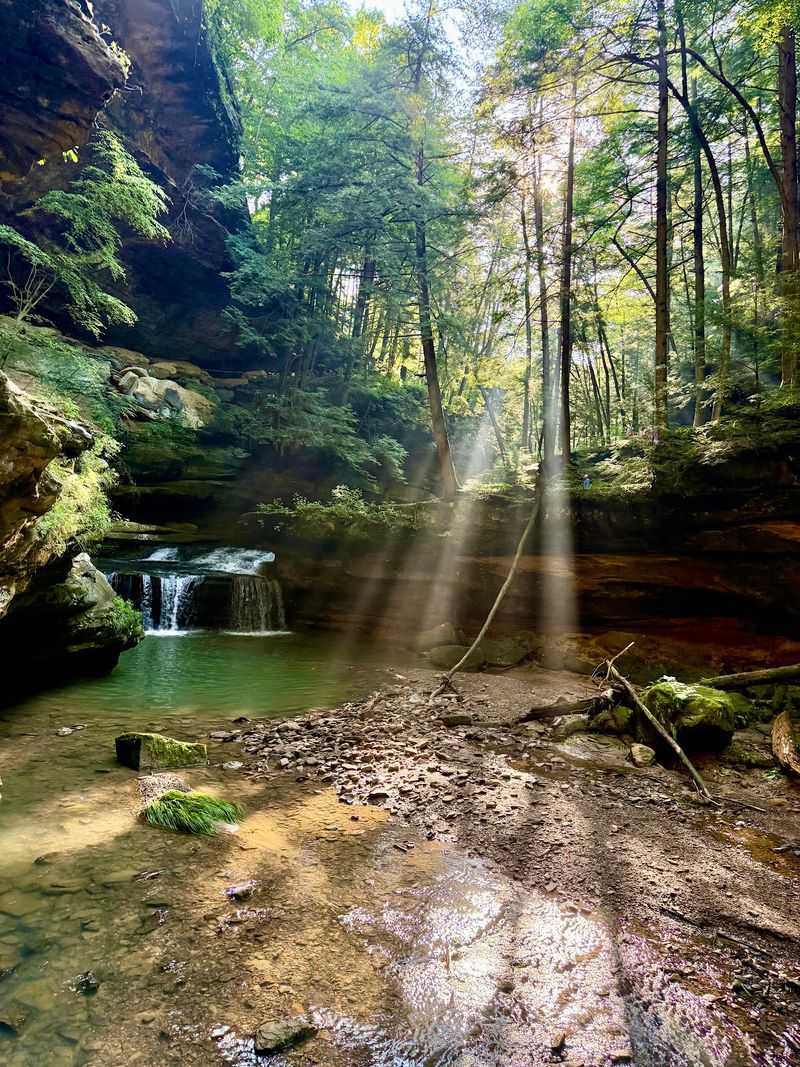 A Gorge Carved Deep Into Southern Ohio A Gorge Carved Deep Into Southern Ohio