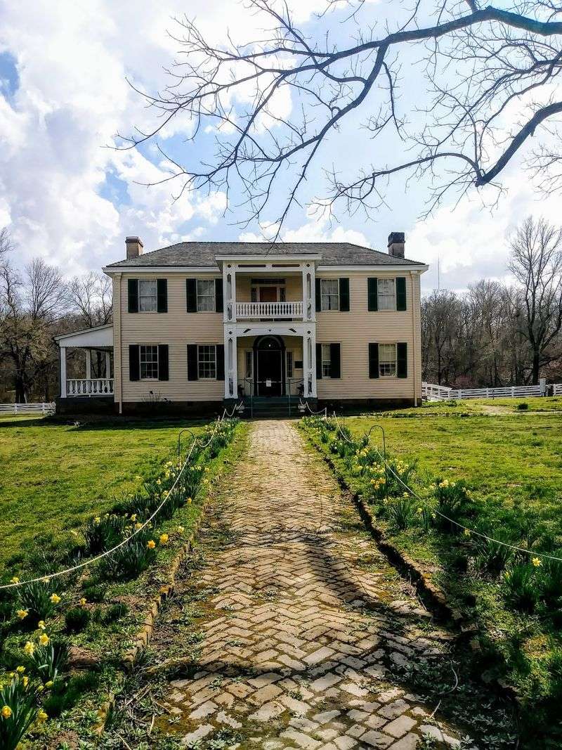 A Greek Revival Survivor in Cherokee Nation Country A Greek Revival Survivor in Cherokee Nation Country