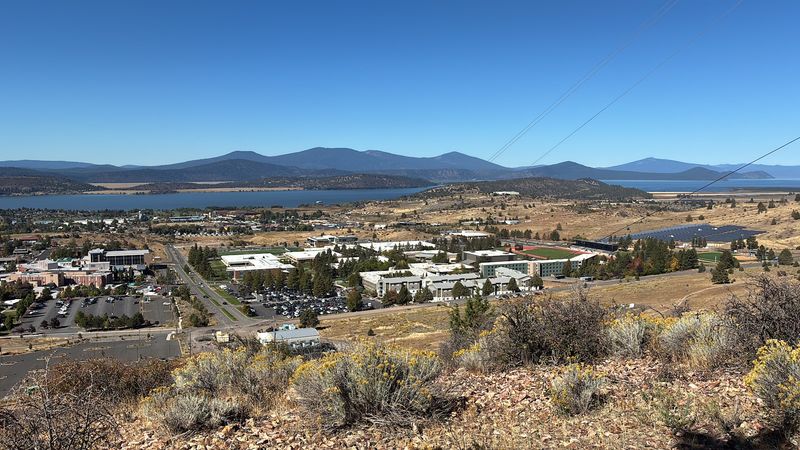 A Hilltop Campus With Lake and Mountain Views