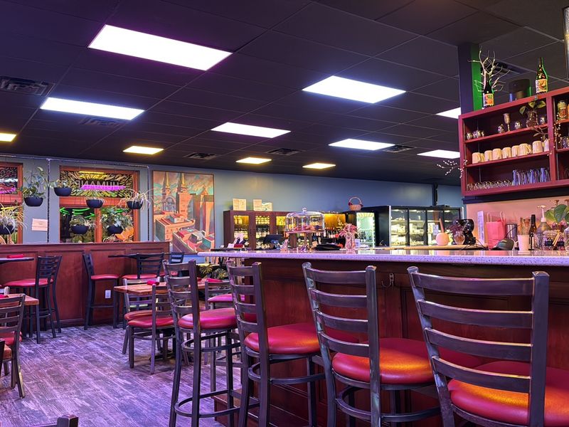A Laid Back Room With Counter Ordering