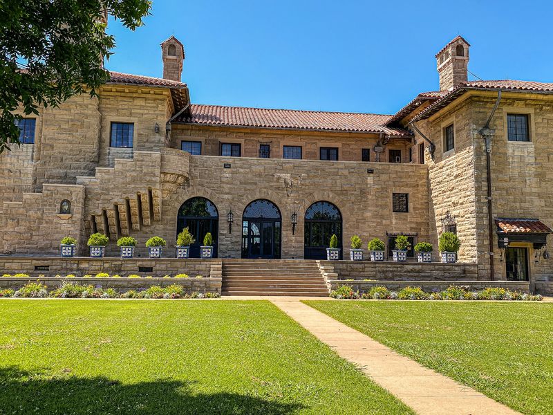 A Limestone Villa Parked on the Open Prairie A Limestone Villa Parked on the Open Prairie