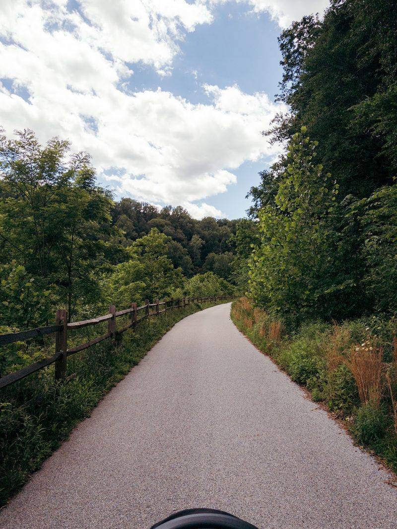 A Paved Path Between River and Rails