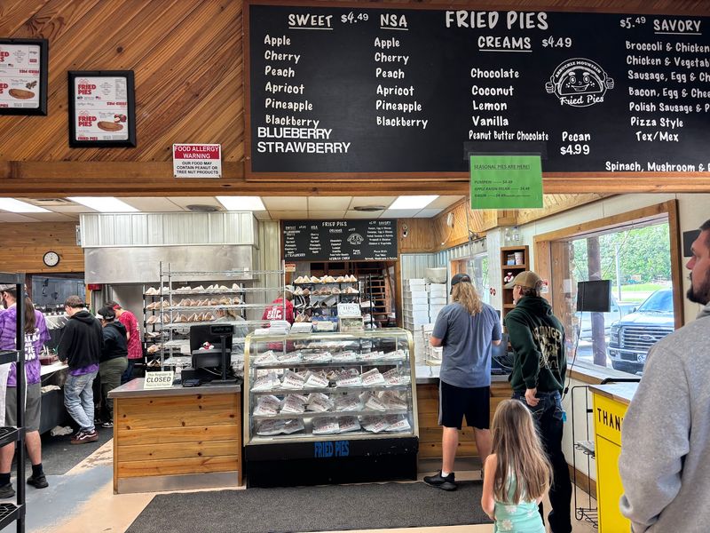 A Pie Shop Parked Beside US-77
