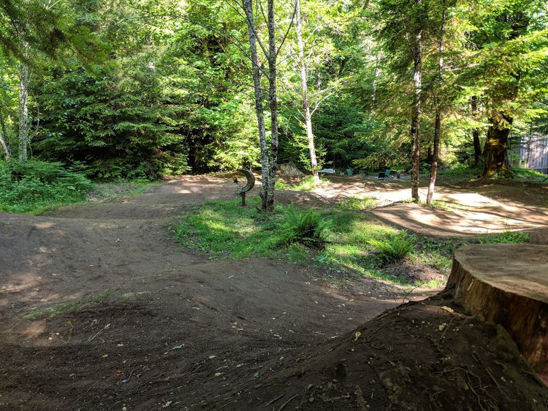 A Pump Track and Creekside Paths Right on the Property