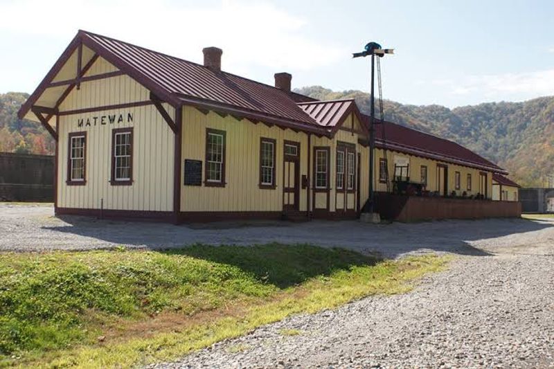 A Railroad-Style Welcome Beside the Tug Fork