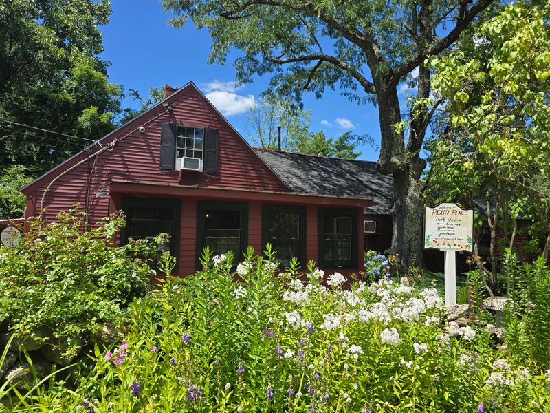 A Red Cottage Lifted From The Pages Of A Fairy Tale