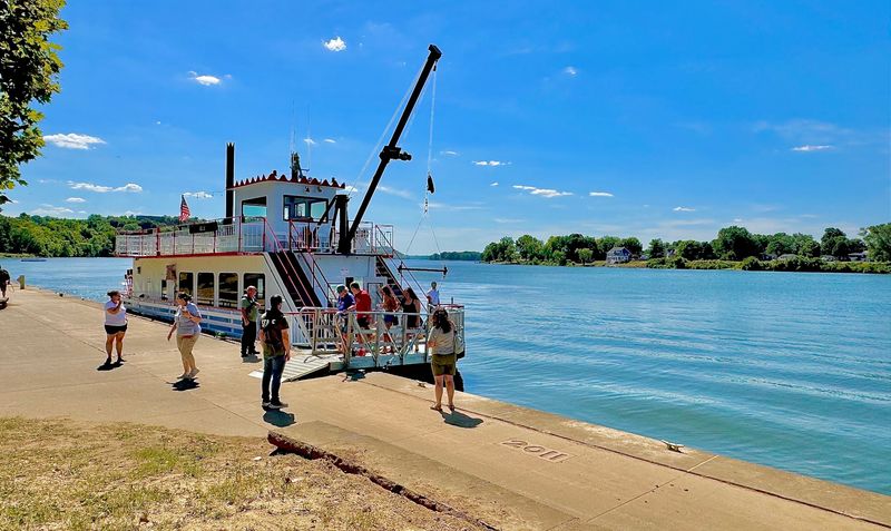 A Riverboat Waiting at Point Park