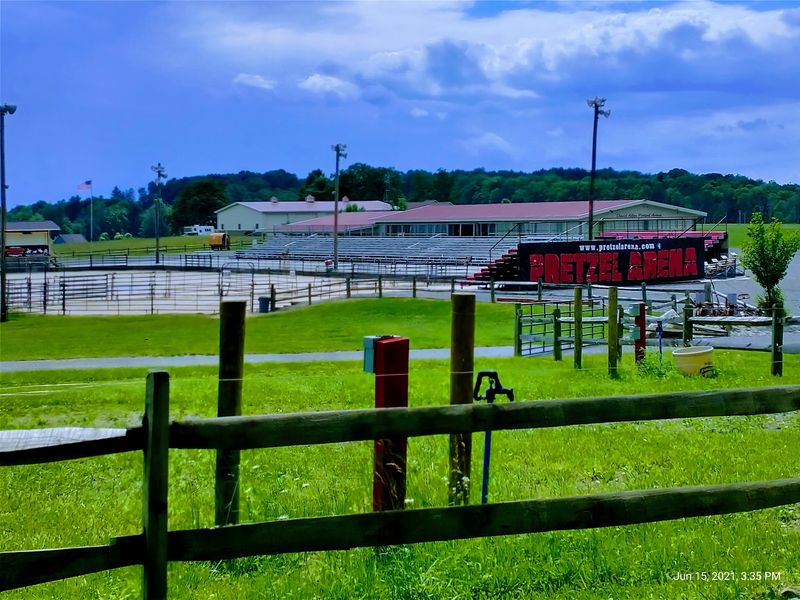 A Rodeo Ground on a Quiet Country Road