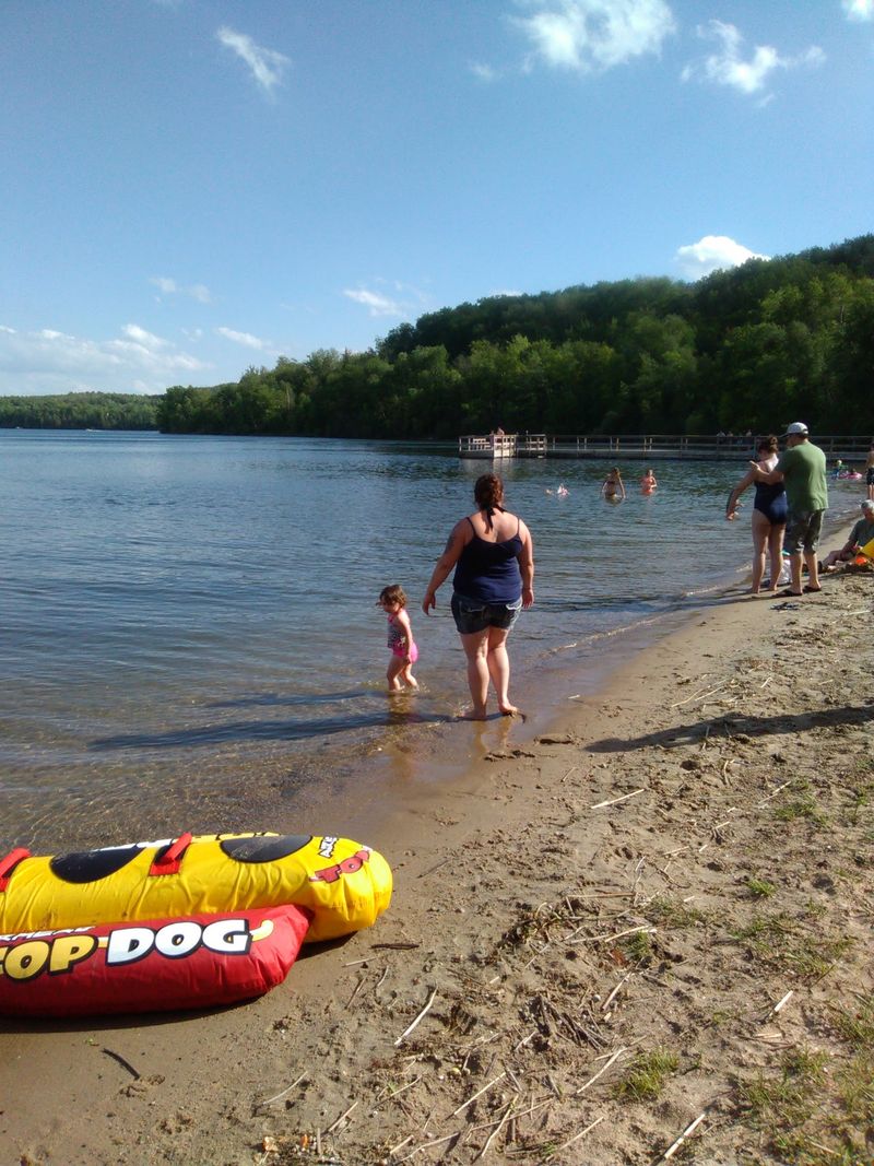 A Small Sandy Beach That Fills Up Fast A Small Sandy Beach That Fills Up Fast