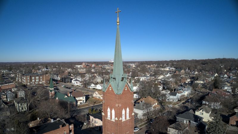 A Steeple That Doubles As a Downtown Compass A Steeple That Doubles As a Downtown Compass