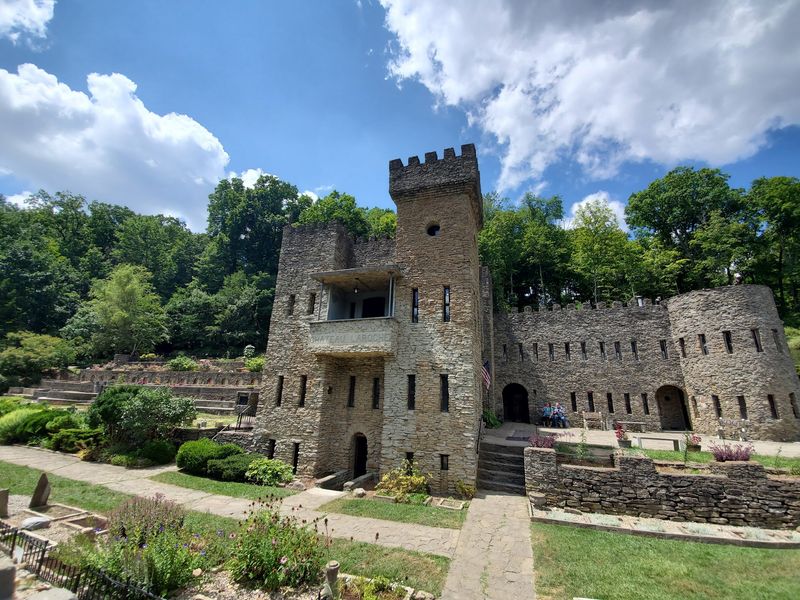 A Stone Castle Hiding Beside the River A Stone Castle Hiding Beside the River