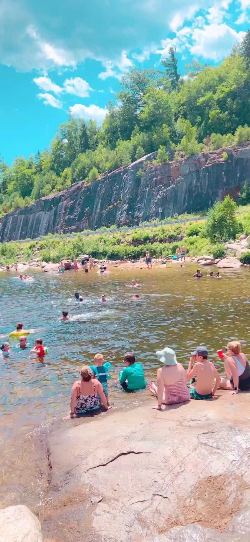 A Swimming Hole With a Serious Wake-Up Call A Swimming Hole With a Serious Wake-Up Call