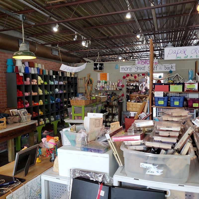 A Thrift Store Plot Twist Built Entirely From Craft Supplies A Thrift Store Plot Twist Built Entirely From Craft Supplies