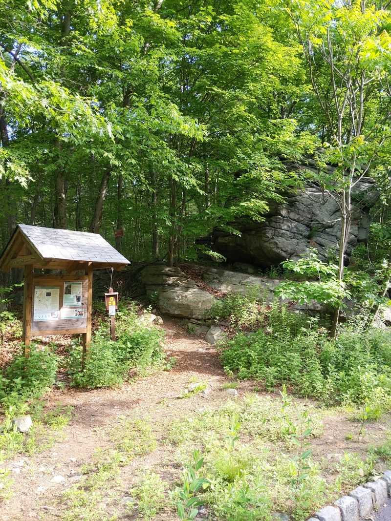 A Trailhead Hiding At The End Of A Quiet Street