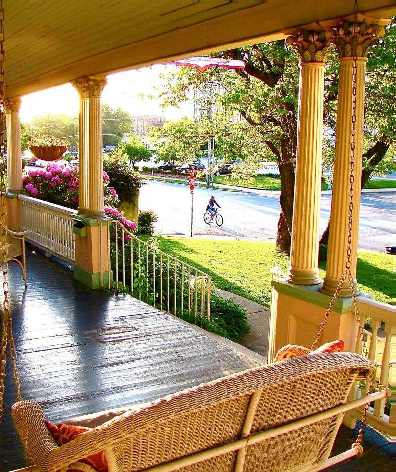 A Victorian Front Porch That Pulls You Right In A Victorian Front Porch That Pulls You Right In